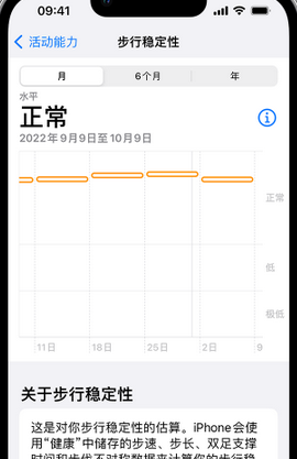 萧山iPhone手机维修如何在iPhone开启'步行稳定性通知'