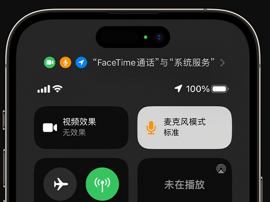 萧山苹果授权维修网点分享iPhone在通话时让你的声音更清晰 