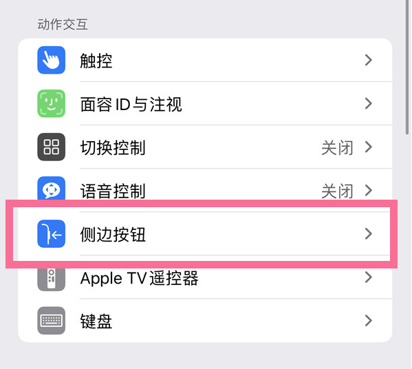 萧山苹果14维修店分享iPhone14 Plus侧键双击下载功能关闭方法 