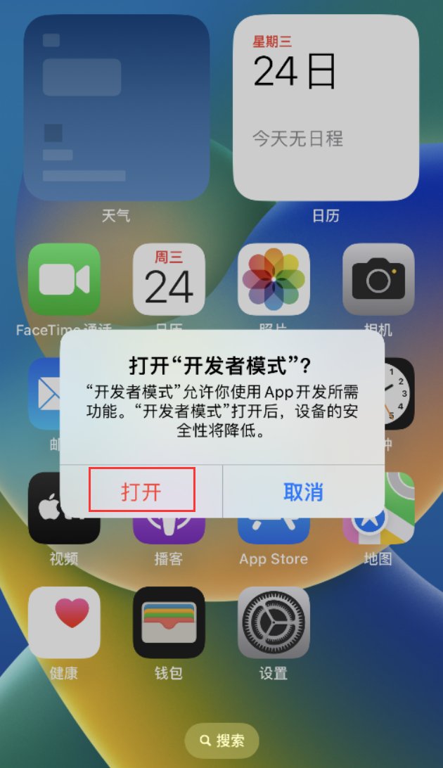 萧山苹果手机维修分享如何打开开发者模式 