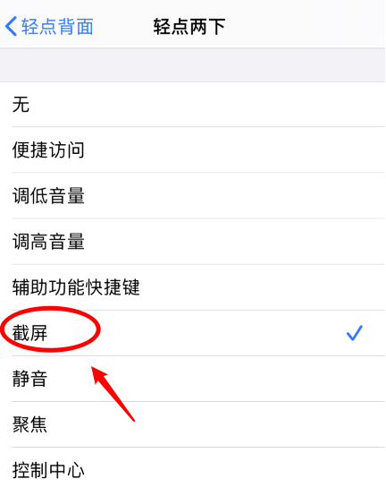 萧山苹果手机维修分享iPhone12如何启用双击截屏 